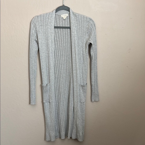 Sky and Sparrow Tan Knit Cardigan size small - Picture 1 of 6